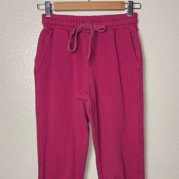 Fabletics Sweatpants Women's size XS Eco Go-To Classic In Dark Fuchsia Pink - Picture 4 of 16